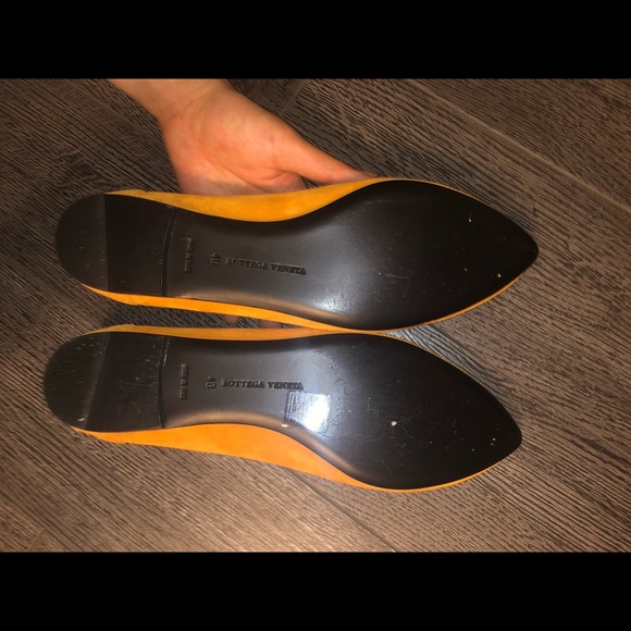 Bottega Veneta summer orange 🍊 PVC trendy flats 9 - Picture 4 of 5